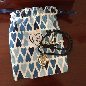 Brighton silver heart necklace